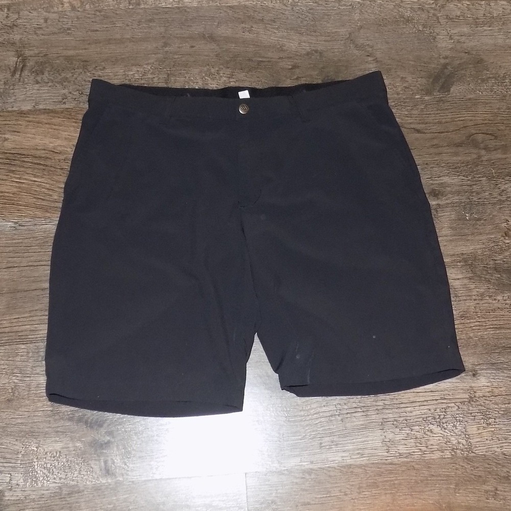 Adidas Golf Shorts Mens 38 Black‎ Performance Athletic